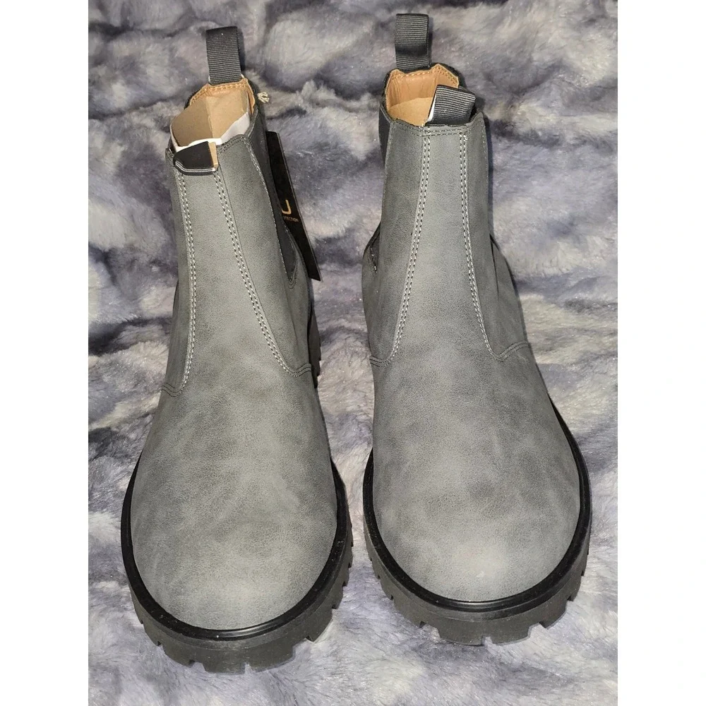 NWB JBU By Jambu Kai Water Resistant Men's‎ Grey Chelsea Boots Size 11
